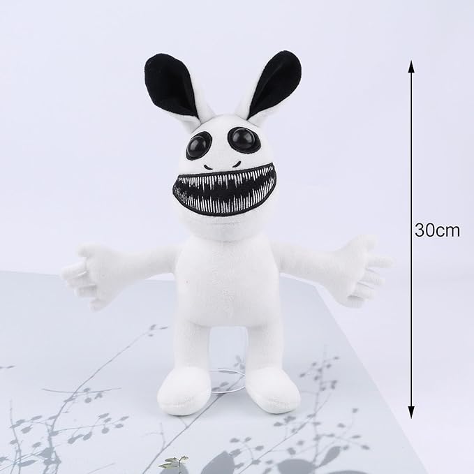 Zoo NOMALY Plush Doll Zoo Anomaly Cute Plush Animals Stuffed Plushie Toy Figure Pillow Cosplay Cute Kids Fans Collection Gift (Bunny)