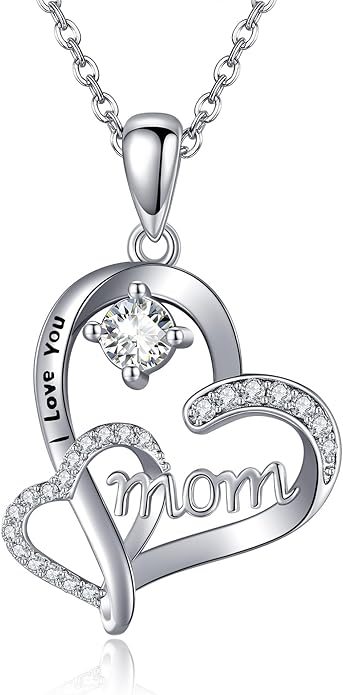 Sterling Silver Cute Animal Pendant Necklace Fox/Snake/Unicorn/Owl on Moon/Rabbit/Horse Necklace Jewelry Gifts for Women Mom Sister
