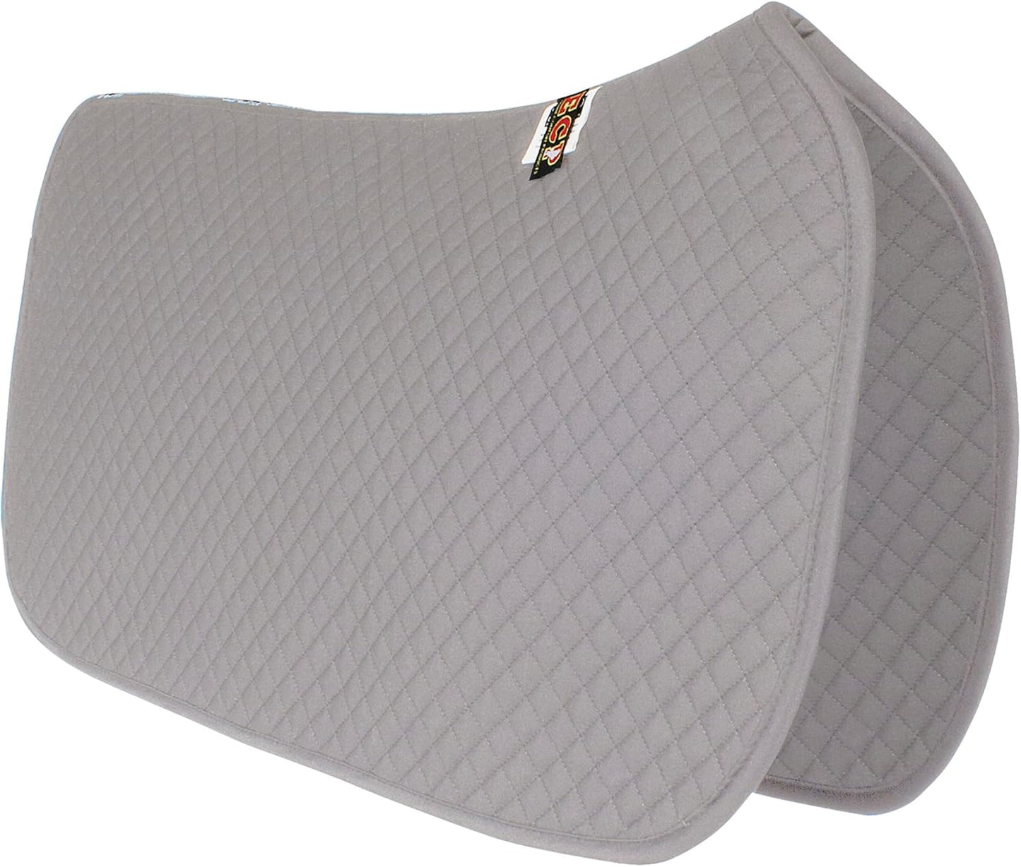 ECP Equine Comfort Products All Purpose Diamond Quilted Western Saddle Pad for Injury Prevention, Breathable, Hypoallergenic, Shock-Absorbing Cushion for Horse Comfort