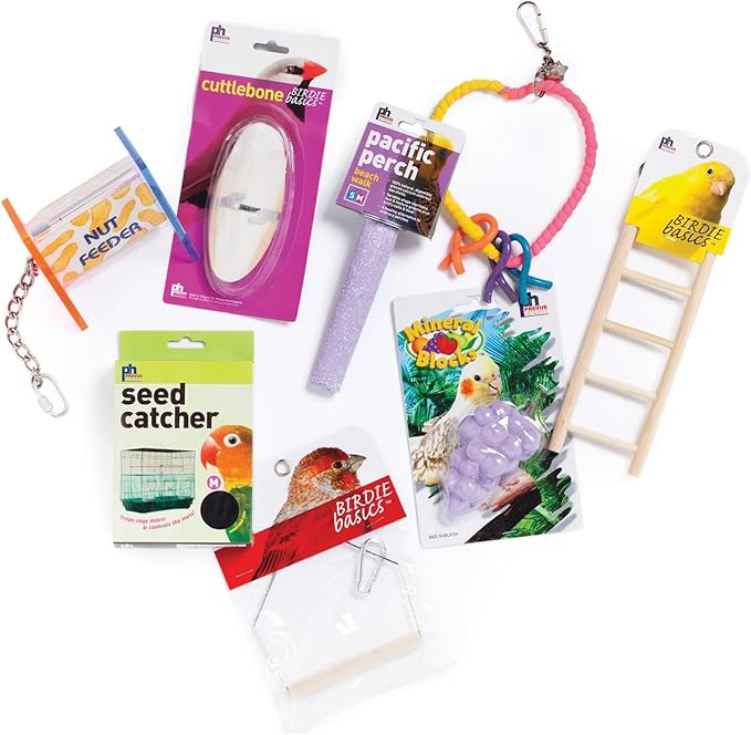 Prevue Hendryx 91351 Square Roof Bird Cage Kit, Black,1/2"