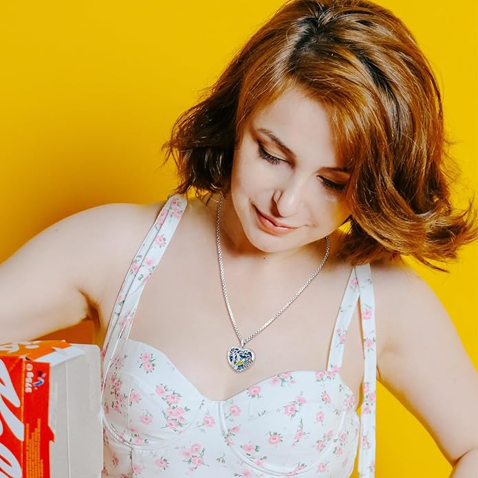 Picture Locket Necklace for Women Men Rose 14K Real Gold 925 Sterling Silver Jewelry Heart Locket Necklace that Holds Pictures Tree of Life Viking Wolf Celtic Knot St Christopher St Michael Pendant