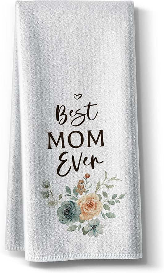 Funny Joked Towel Dish Cloths,Kitchen Towels Gifts for Mom from Daughter,16 * 24,Microfiber Hand Bar Dishcloth,Hilarious Absorbent Tea Rags, Mama Birthday, Happy Mothers Day DéCor