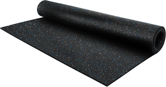 Flooring Inc's 1/4" Thick Tough Rubber Flooring Roll | Flexible Recycled Rubber Floor Mats for Home Gym | Heavy Duty Rubber Mat for Home Gyms, Sheds, Horse Stall Mat or Trailer