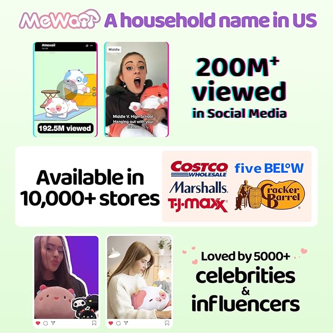 Panda Plush, Cute Panda Plushies Toy, Soft Plushie Cuddle Pillow, Anime Plushie Doll, Cute Stuff Toys Gift for Girls, Boys and Males (16 Inch)