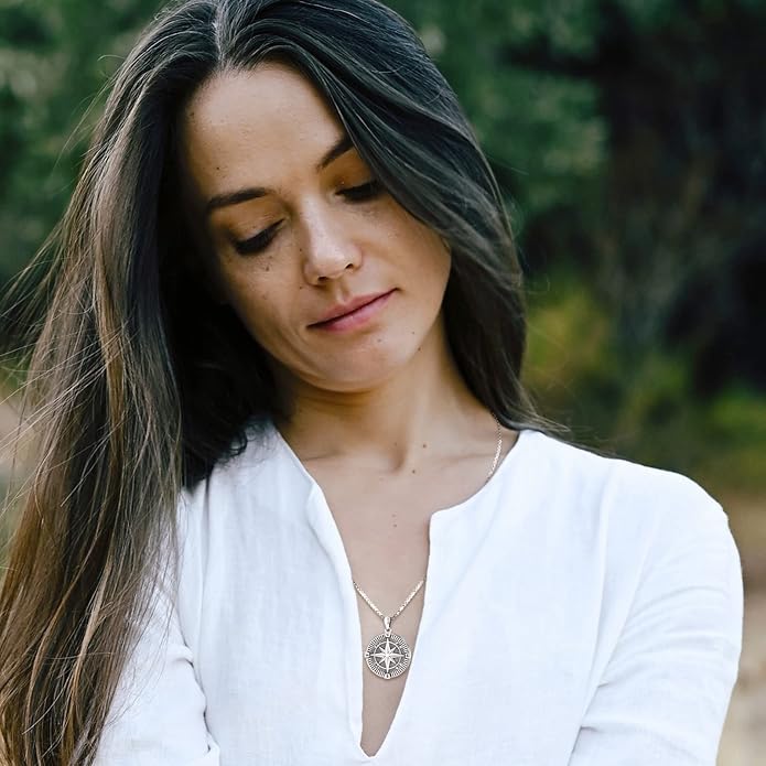 Picture Locket Necklace for Women Men Rose 14K Real Gold 925 Sterling Silver Jewelry Heart Locket Necklace that Holds Pictures Tree of Life Viking Wolf Celtic Knot St Christopher St Michael Pendant