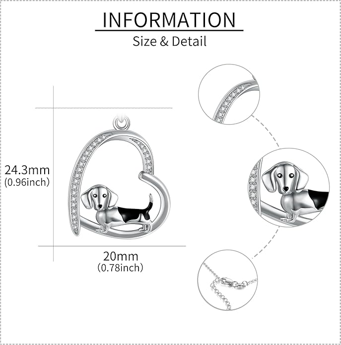 MONGAS Penguins/Guinea Pig/Pig/Fox/Corgi/Frog/Bunny/Koala8/Cow/French Bulldog Necklaces Penguin Gifts 925 Sterling Silver Hugging Penguins Cute Animal Jewelry for Women Sister