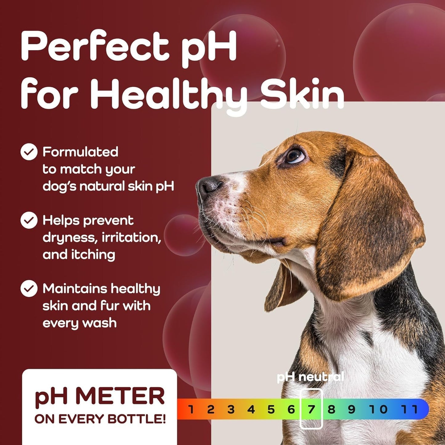 Argan Oil Coat Nourish Dog Shampoo - Deodorizing Dog Shampoo with Chamomile - Great for Beagle, Short Coats & Sensitive Skin - Hypoallergenic Light moisturizing with Gentle cleansers.