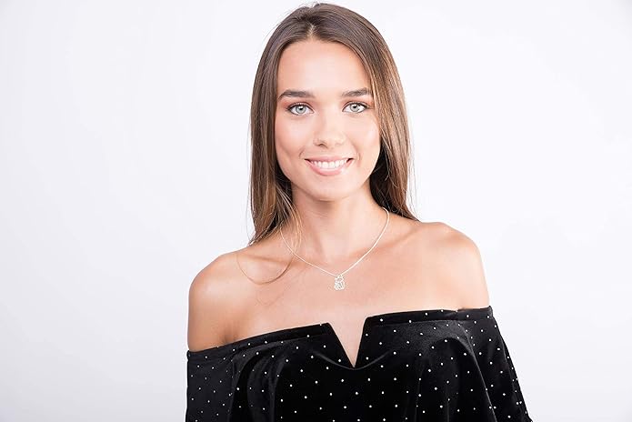 Cat Silver Origami Jewelry - Silver Geometric Chain Necklace – 925 Sterling Plated Silver Necklace for Women & Ladies – Stylish Cat Pendant Necklace