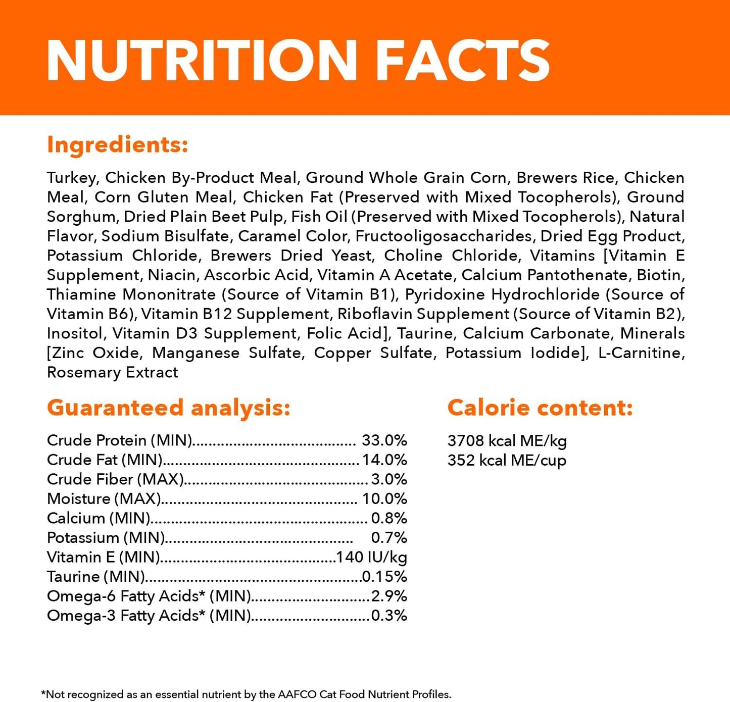 Iams IAMS PROACTIVE HEALTH Adult Sensitive Digestion & Skin Dry Cat Food with Real Turkey Cat Kibble, 3 lb. Bag