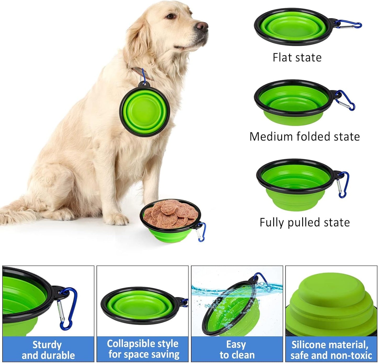 Pet First Aid Kit for Dogs & Cats - Dog First Aid Kit Pet Emergency Kit with First Aid Supplies for Home Camping Hiking Traveling