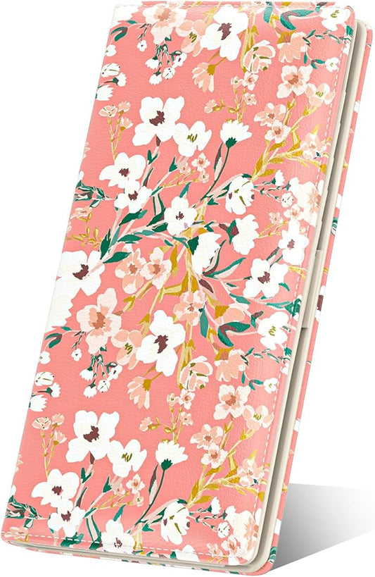 Nipichsha Womens Wallet, RFID Slim Wallets for Women, Thin Ladies Credit Card Holder Purse, Cute Leather Bifold Clutch Billfold with 11 Card Slots & ID Window, Rosemary