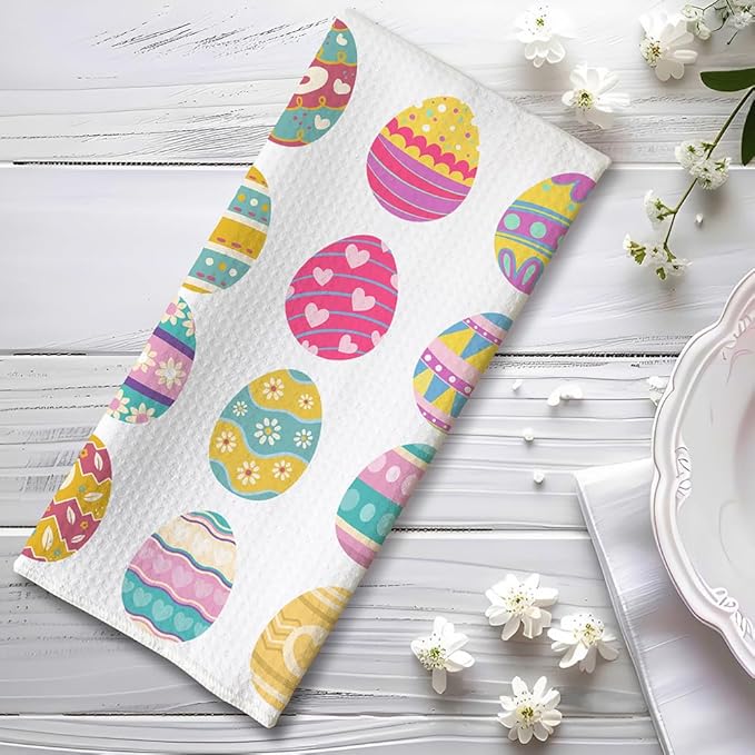 Easter Egg,Easter Kitchen Towels,Easter Egg Towels,Easter Gifts,Easter Towels,Easter Hand Towels,Easter Dish Towels,Cute Dish Towels for Kitchen,Decorative Kitchen Towels,Easter Gifts for Women