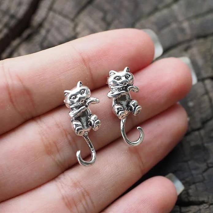 Frog Earrings for Women Mothers Day Gifts Vintage Frogs Shaped Stud Earrings Funny Cute 3D Animal Earrings Jewelry Gifts