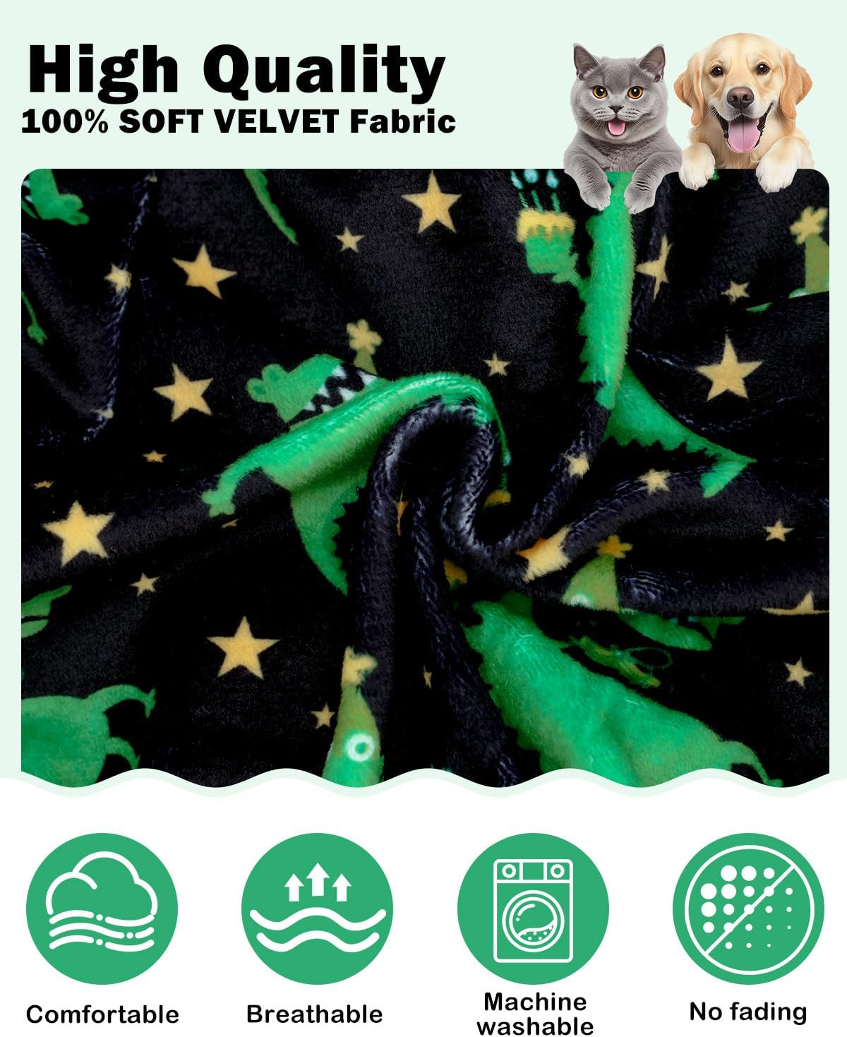 CuteBone Dinosaur Costume Dog Pajamas, Stretchy Spandex Crystal Velvet Sleepwear Coat for Small Dogs, Soft & Warm Pet Outfit Clothes for Cold Weather, Cozy Pullover Design COSP14XS