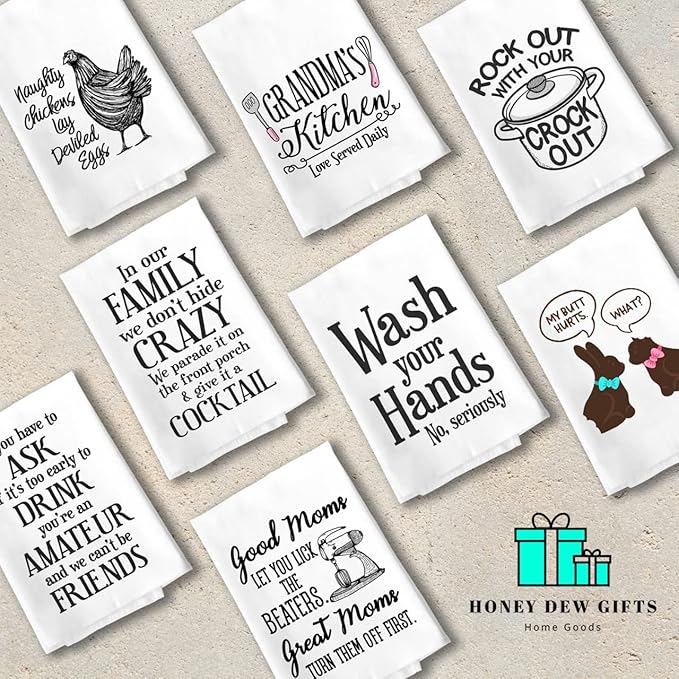 Honey Dew Gifts Funny Towels, All You Need is Love and a Cat Kitchen Towel, Dish Towel, Multi-Purpose Pet Lovers Towel, 27 inch by 27 inch Cotton Flour Sack Towel, 10360