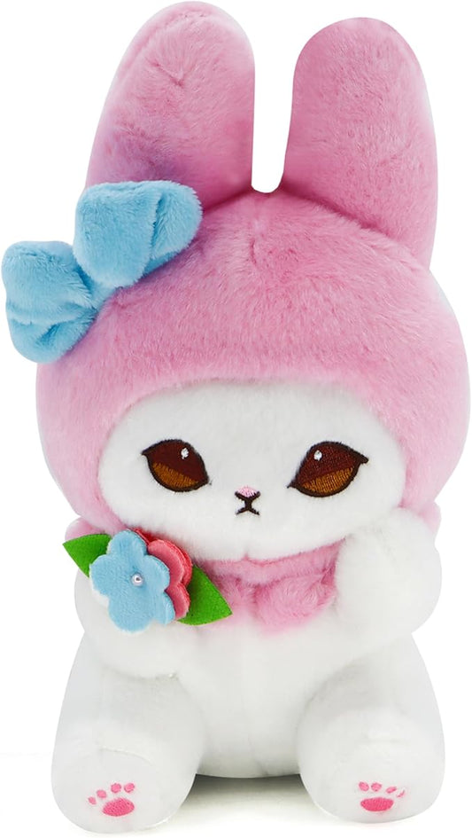 Kawaii Shark Cat Plush Toy Stuffed Animal Doll, Soft Pillow for Boys & Girls (Cat-C, 20cm/7.8in)