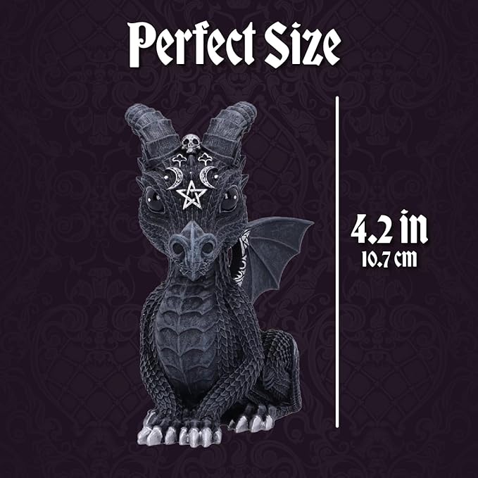 Nemesis Now Cult Cuties Adorable Occult Figurines, Bewitching Evil Spirit Creatures, Hand-Painted, Resin - Lucifly