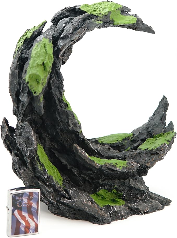 Fish Tank Decor Rocks.Aquarium Decoration Model.Easy Superior Aquascape (Moon Valley)