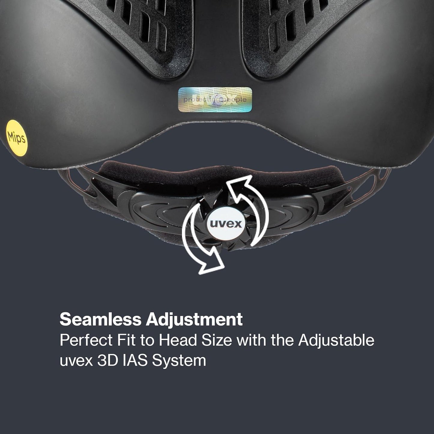 uvex exxential III MIPS - Lightweight Unisex Riding Helmet - Individual Size Adjustment