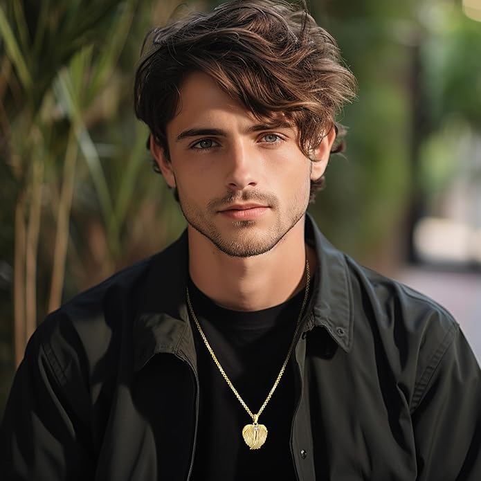 Picture Locket Necklace for Women Men Rose 14K Real Gold 925 Sterling Silver Jewelry Heart Locket Necklace that Holds Pictures Tree of Life Viking Wolf Celtic Knot St Christopher St Michael Pendant