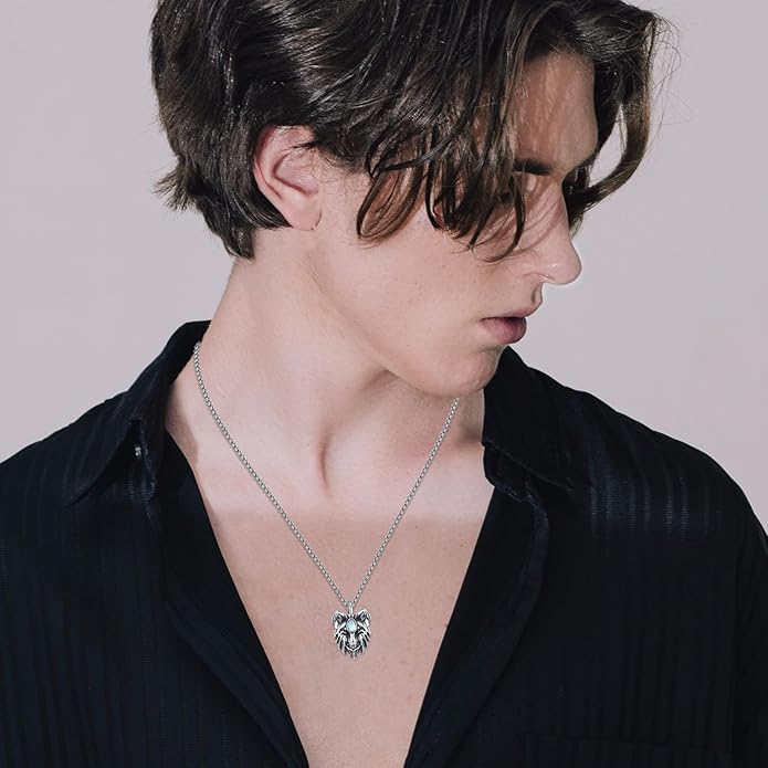 CUOKA MIRACLE Urn Necklace Ashes Sterling Silver Skull Urn Necklace Personalized Cremation Memorial Skull Ash Keepsake Pendant Cremation Jewelry