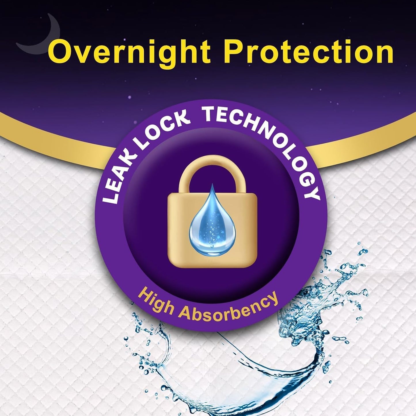 Extra Large Disposable Bed Pads for Incontinence 36" x 36" - 10 Count, Leak-Proof Chucks Pads for Adults, Kids and Pets, Absorbent Disposable Underpads, Incontinence Bed Pads Disposable for Beds