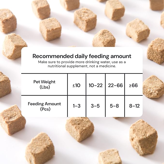 MalsiPree Calming Chews for Dogs - 145 pcs Salmon - Helps Regulate Mood - Anxiety Relief Treats - No Sedative Effect - Freeze Dried - with Passion Flower & Melatonin