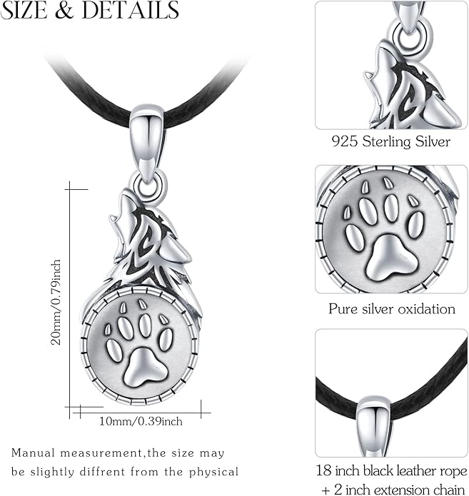 CUOKA MIRACLE Urn Necklace Ashes Sterling Silver Skull Urn Necklace Personalized Cremation Memorial Skull Ash Keepsake Pendant Cremation Jewelry