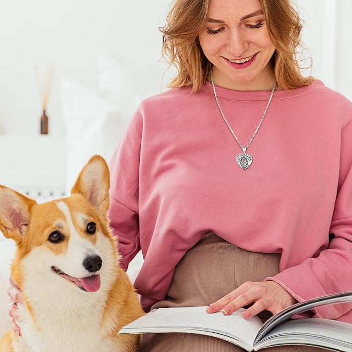 Picture Locket Necklace for Women Men Rose 14K Real Gold 925 Sterling Silver Jewelry Heart Locket Necklace that Holds Pictures Tree of Life Viking Wolf Celtic Knot St Christopher St Michael Pendant