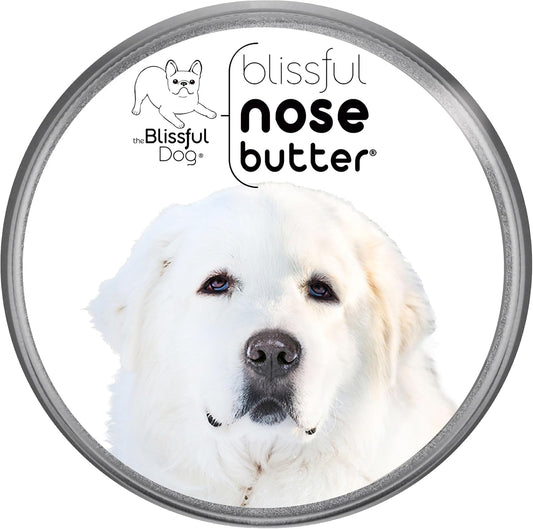 The Blissful Dog Great Pyrenees Unscented Nose Butter - Dog Nose Butter, 16 Ounce
