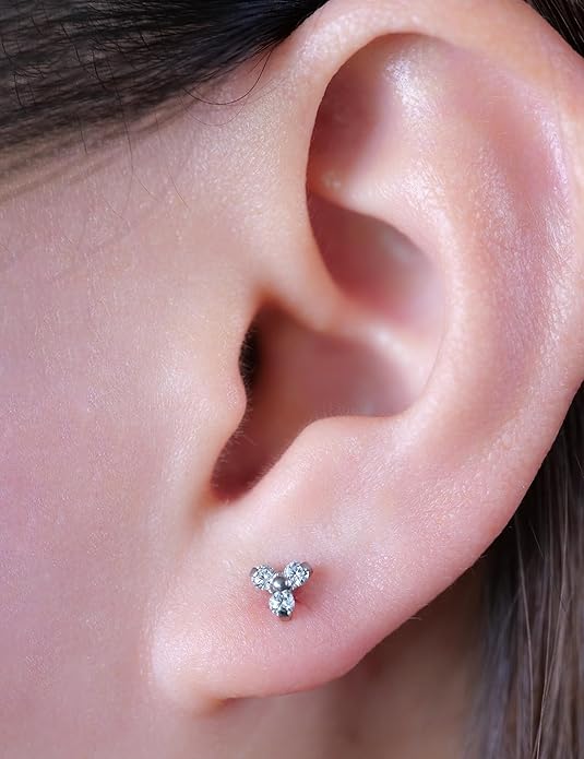 Limerencia G23 Pure Titanium Hypoallergenic Earrings | F136 Implant Grade Titanium Jewelry for Sensitive Ears