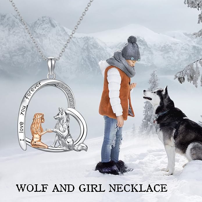 Sterling Silver Cute Animal Pendant Necklace Fox/Snake/Unicorn/Owl on Moon/Rabbit/Horse Necklace Jewelry Gifts for Women Mom Sister