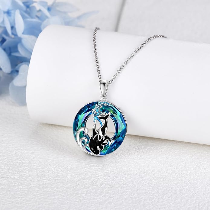 Eagle/Moth Necklace Sterling Silver Eagle Jewelry Eagle Gifts for Women Girls