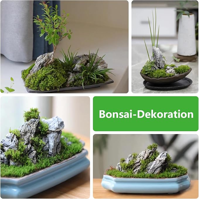 KINGRUI Aquarium Rocks Seiryu Rock Stone 44lb Dragon Stone for Aquarium Landscaping Models Fish Tank Decoration Reptile and Amphibian enclosures 3 to 9 inch