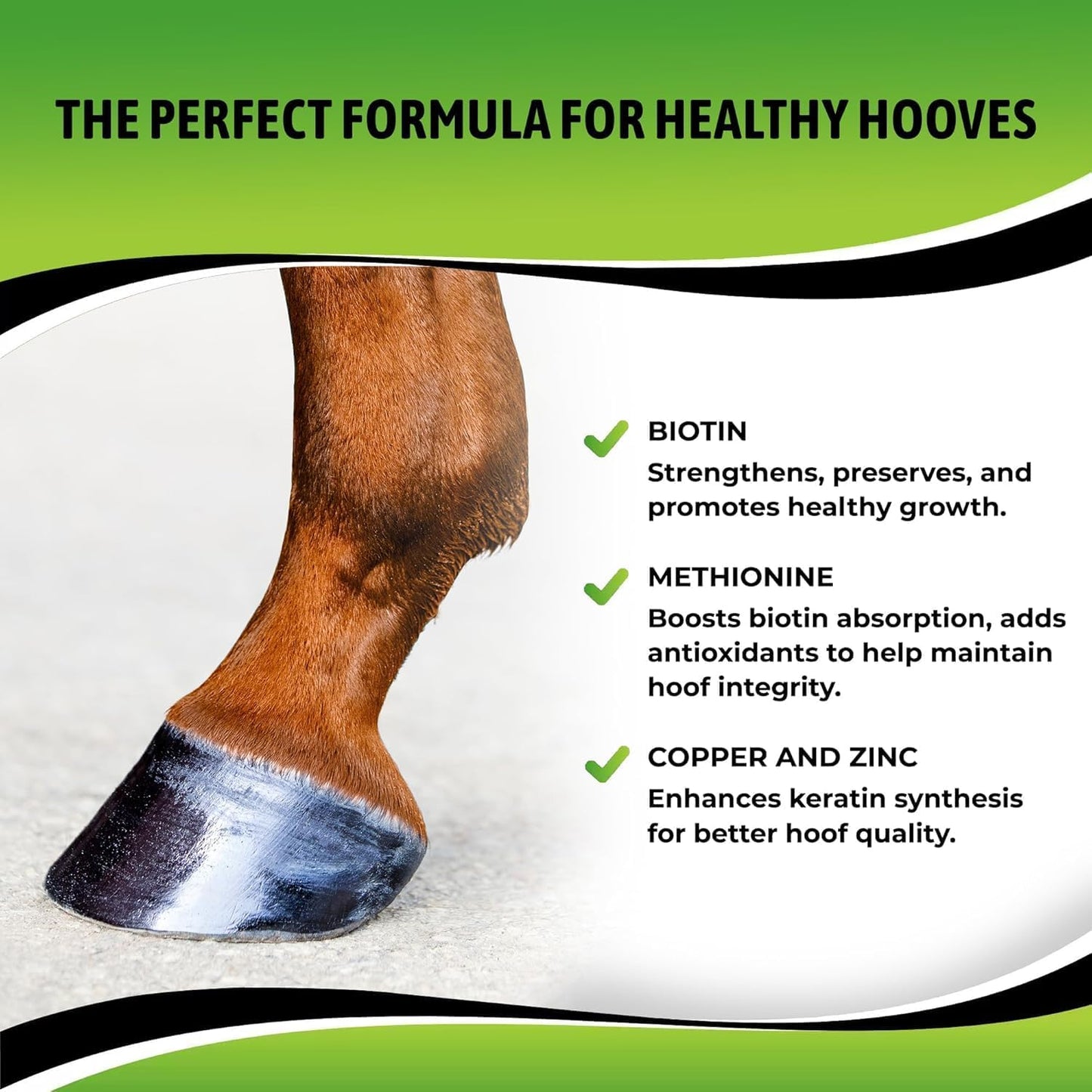 SynoStride All Natural, All-in-one, Joint and Hoof Health Supplement for Horses, Powder with Glucosamine, Chondroitin, Hyaluronic Acid, Biotin, Methionine, Trace Minerals (1080 Grams) x2