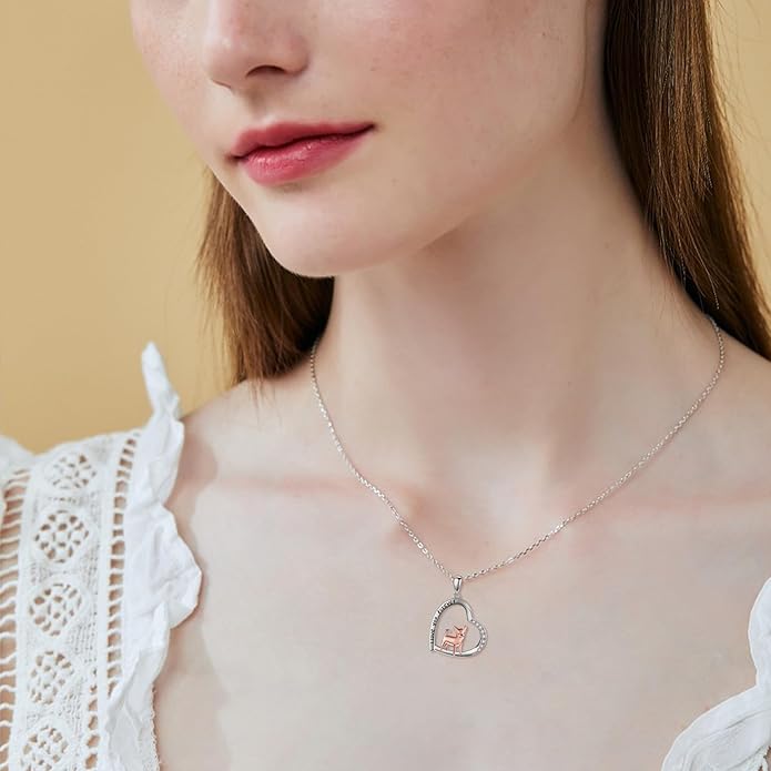 Eagle/Moth Necklace Sterling Silver Eagle Jewelry Eagle Gifts for Women Girls