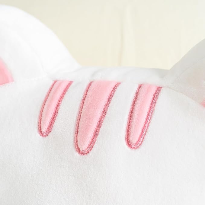 Lazada Kids Pillow White Cat Plush Pillows Toy Soft Gift Baby Girl Gifts White 15 Inches…