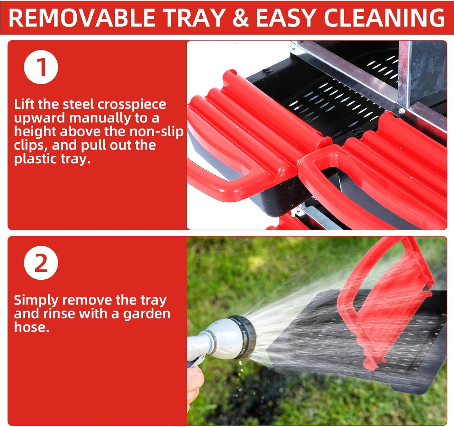Chicken Nesting Box, 8 Hole 2 Layer Hen Nest Boxes with Legs, Roll Away Eggs Laying Boxes,Cleanable Pull Out Hen Roosting Boxes