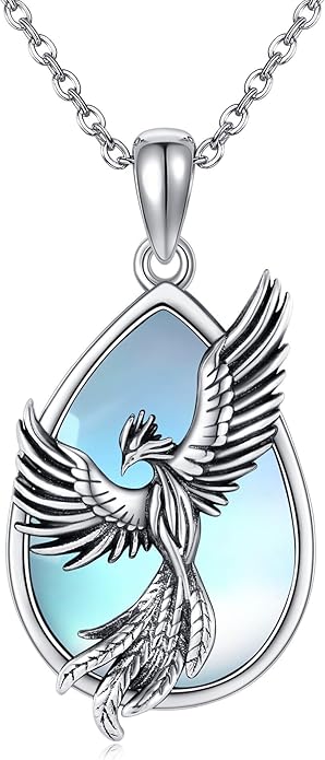 Sterling Silver Cute Animal Pendant Necklace Fox/Snake/Unicorn/Owl on Moon/Rabbit/Horse Necklace Jewelry Gifts for Women Mom Sister