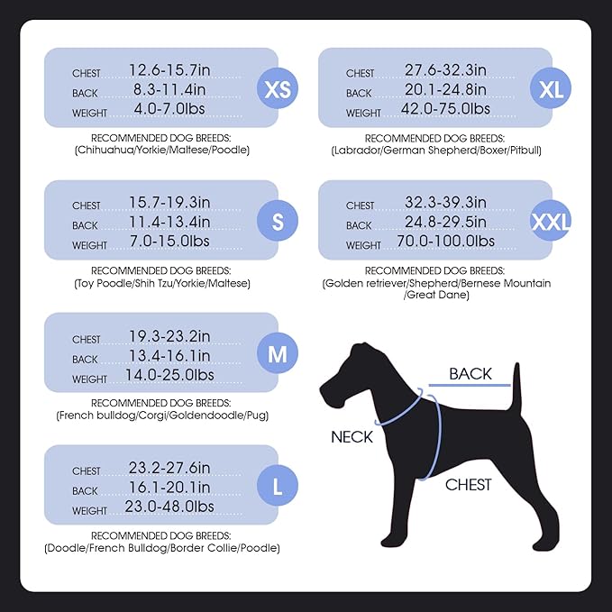 FUAMEY Dog Recovery Suit Male,Dogs Surgery Neuter Suits Puppy Spay Shirts for Female Protect Dog's Skin Anti Licking Abdominal Wounds Doggie Onesie Pet Bodysuit Alternative to Cone Black XL