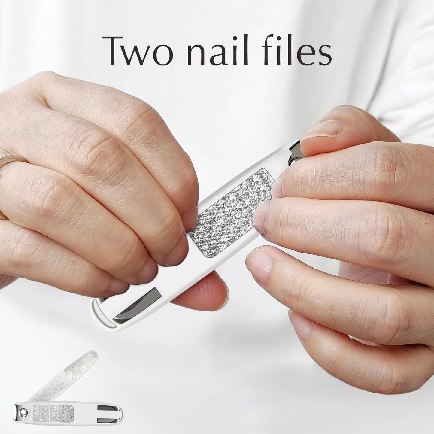 Konovo Nail Clippers for Women Travel,