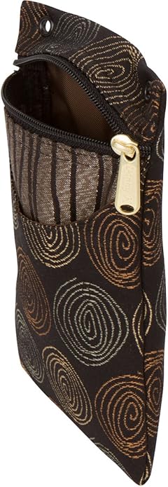 Danny K. Women's Tapestry Crossbody Cell Phone or Passport Purse, Handmade in USA