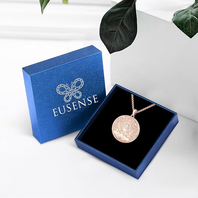 Picture Locket Necklace for Women Men Rose 14K Real Gold 925 Sterling Silver Jewelry Heart Locket Necklace that Holds Pictures Tree of Life Viking Wolf Celtic Knot St Christopher St Michael Pendant