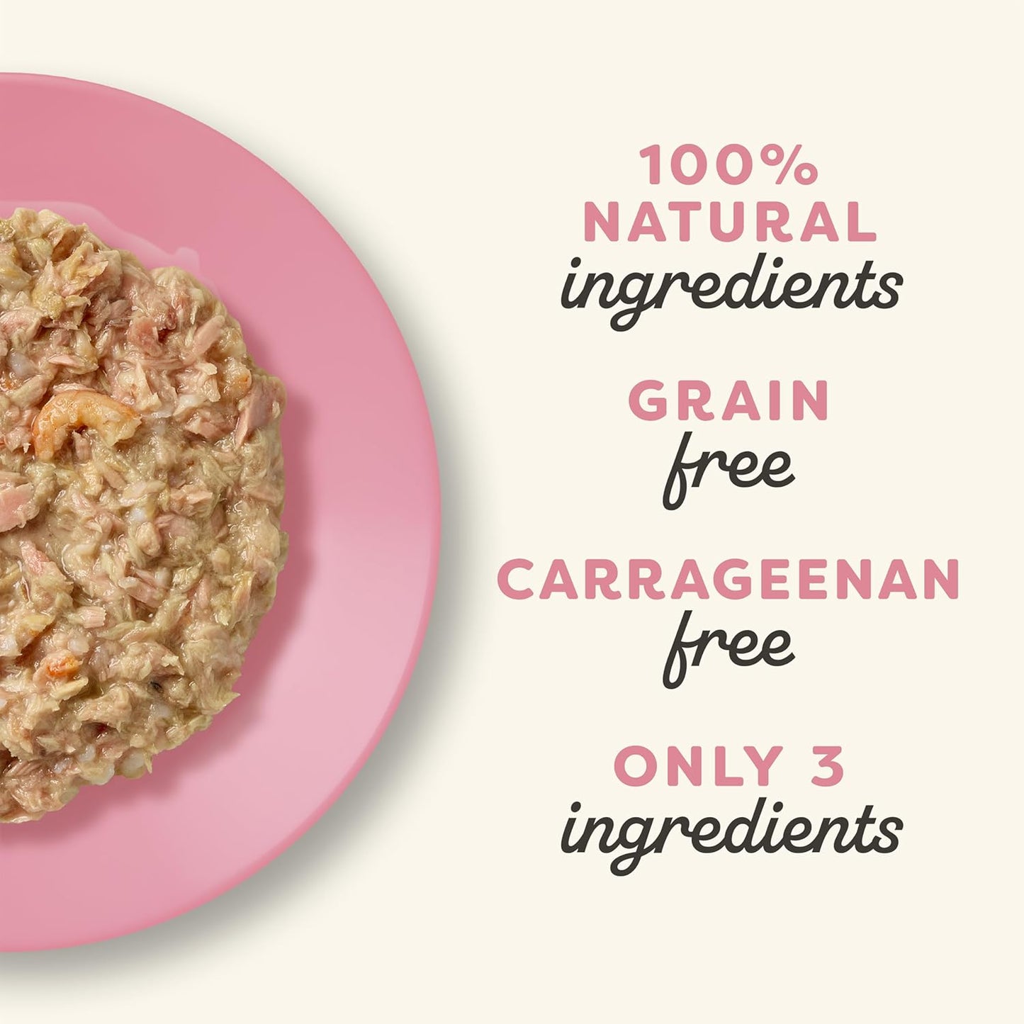 Applaws Natural Wet Cat Food in Broth, Limited Ingredient Wet Cat Food Pouches, No Additives, Made with Natural Ingredients, Tuna Fillet with Shrimp in Broth (12 x 5.3oz Pouches)