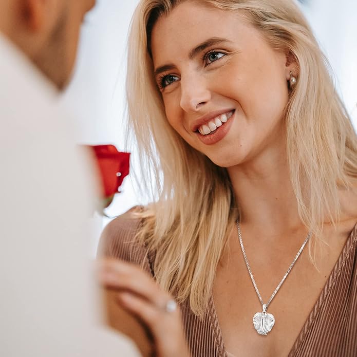 Picture Locket Necklace for Women Men Rose 14K Real Gold 925 Sterling Silver Jewelry Heart Locket Necklace that Holds Pictures Tree of Life Viking Wolf Celtic Knot St Christopher St Michael Pendant