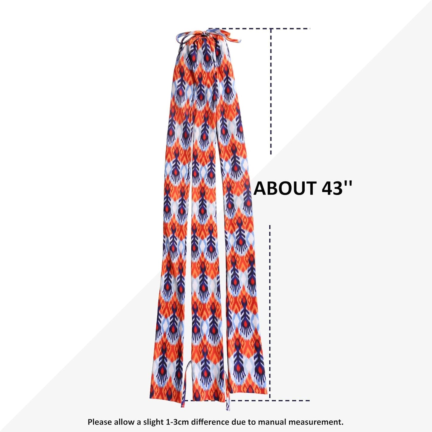 Harrison Howard 3 Tube Stretchy Fabrics Adjustable Closure Lightweight Horse Tail Bag for Horses Braid-in Tail Bag