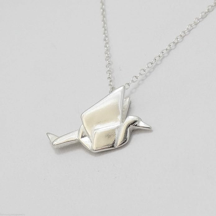 FashionJunkie4Life Dainty Origami Animal Pendant Necklaces