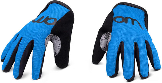 woom TENS Bike Gloves, Child’s & Youth Bicycle Full Finger Protection with Grip for Road Cycling & Mountain Biking (Boys & Girls)