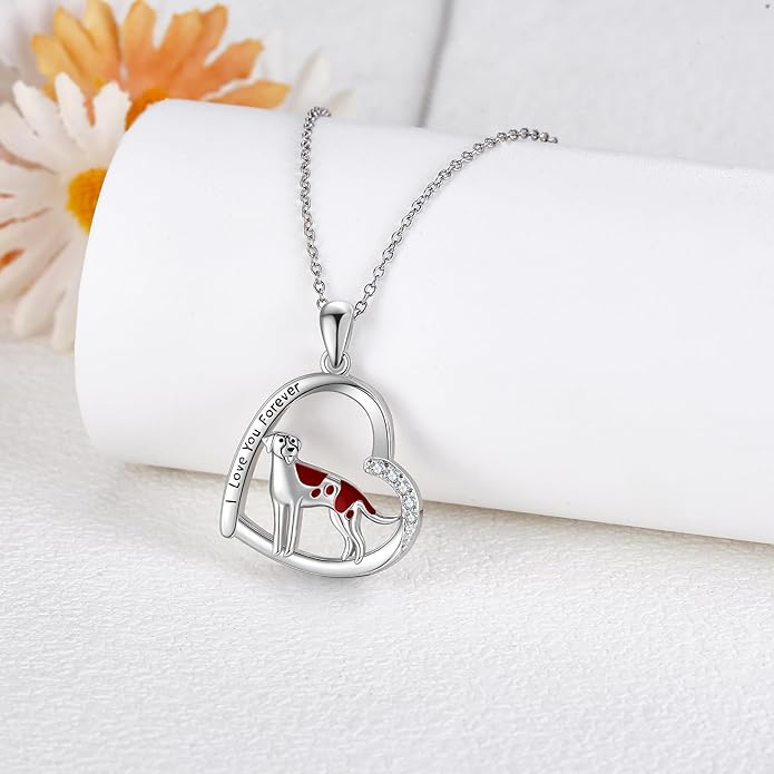 MONGAS Penguins/Guinea Pig/Pig/Fox/Corgi/Frog/Bunny/Koala8/Cow/French Bulldog Necklaces Penguin Gifts 925 Sterling Silver Hugging Penguins Cute Animal Jewelry for Women Sister