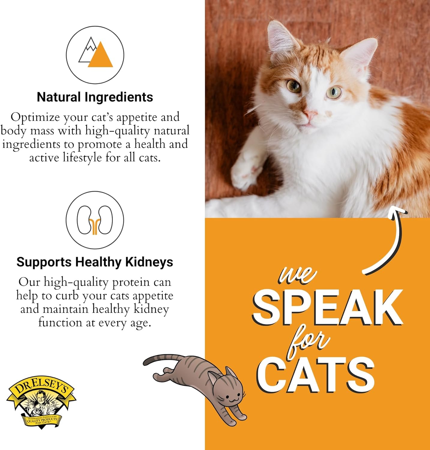 Dr. Elsey's cleanprotein Turkey Cat Kibble 6.6lb. Bag